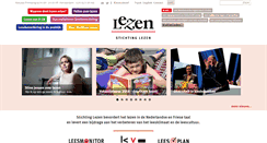 Desktop Screenshot of lezen.nl