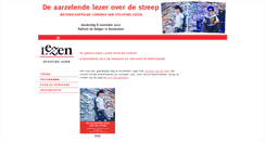 Desktop Screenshot of congres.lezen.nl